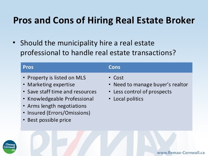 cons-of-hiring-real-estate-agent