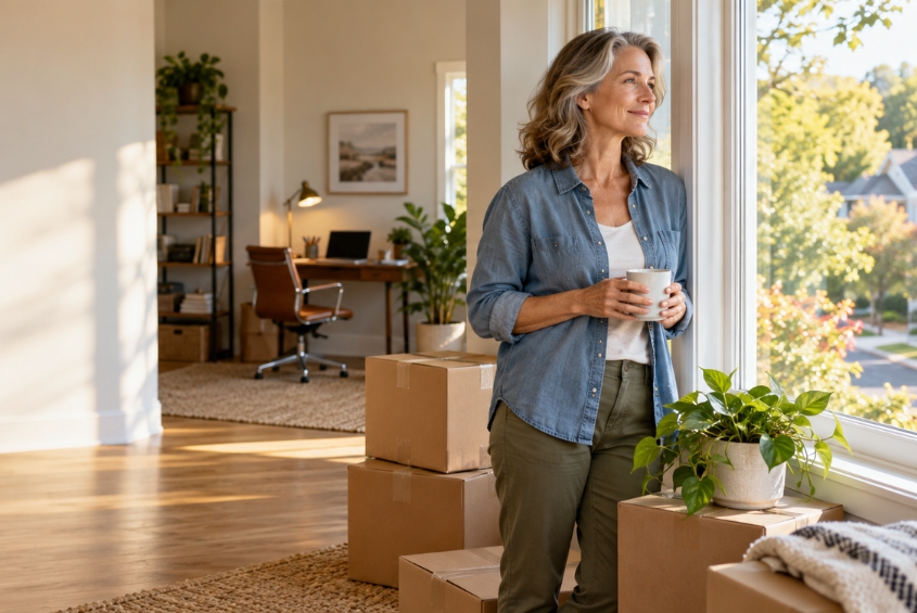 How Moving Midlife Can Transform Your Life, Career, and Home Choices